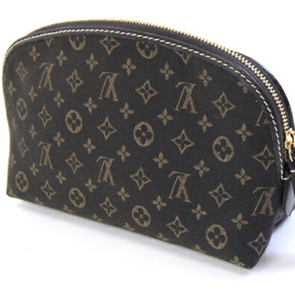LOUIS VUITTON Authentic Brown Monogram Pochette Pouch - Picture 2 of 9